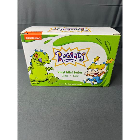 Kidrobot Rugrats Cynthia & Reptar Nickelodeon Vinyl Figures 2 New - Picture 6 of 8